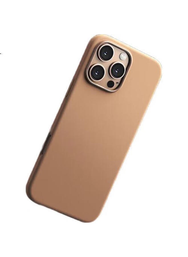 WP W&P Liquid Silicone Iphone 16 Pro Case, Apple 16 Pro Protective Cover Skin-Friendly High-End Soft Shell Anti-Drop Simple Unisex New Black Gray Color Wp - Image 2