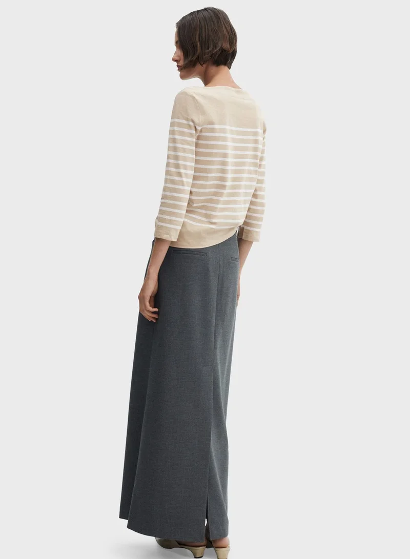 MANGO Crew Neck T-Shirt