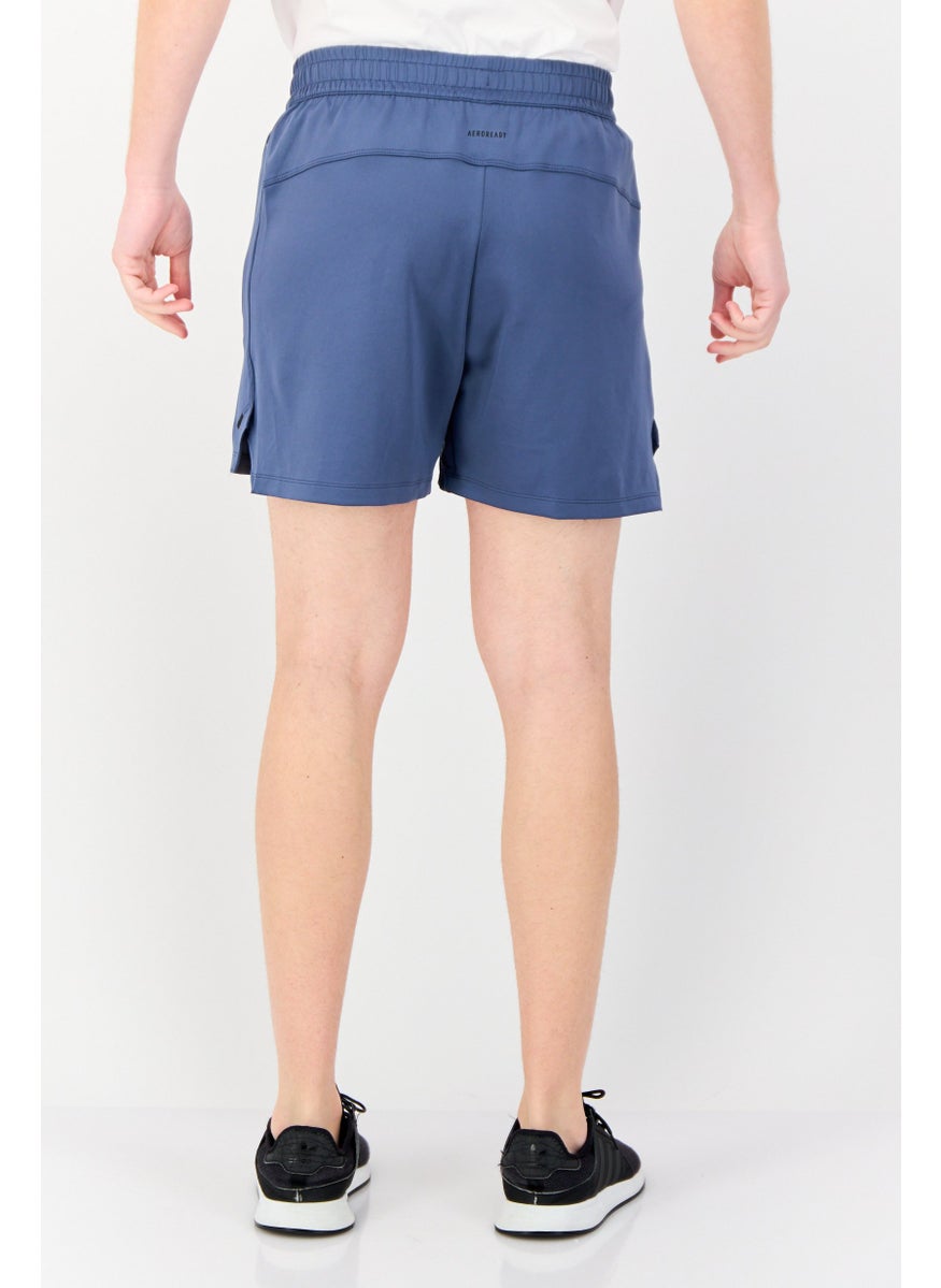 Adidas Men Sportswear Fit 5 Inseam Training Short, Slate Blue  - Image 3