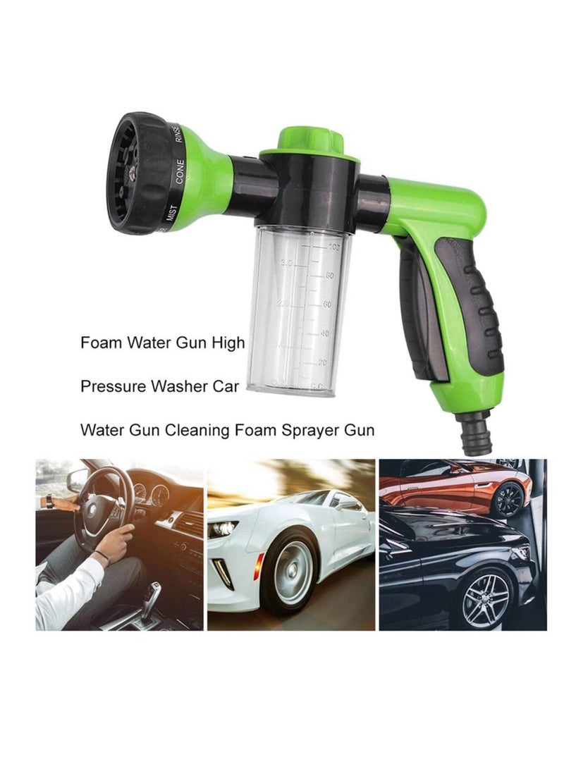 KASTWAVE Foam High Pressure Washer, High Pressure Nozzle Jet Foam Washer, Portable Power Water Spray Tool, Nozzle Tip Snow Soap Spray Jet Washing Tools for Garden, Car, Window & Outdoor - Image 2