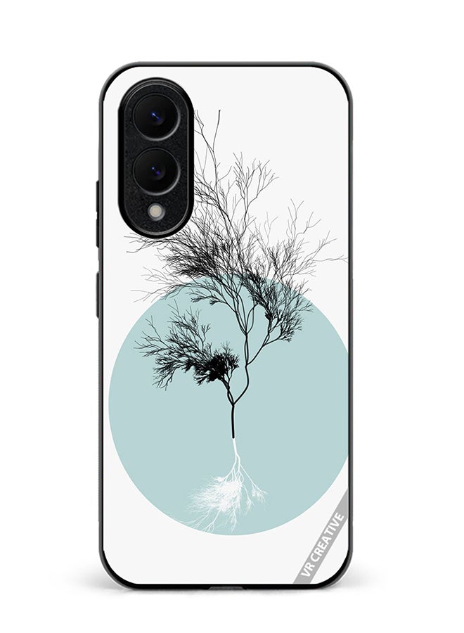 VR CREATIVE Protective Case Cover For Samsung Galaxy S25 Edge Flower Design Multicolour