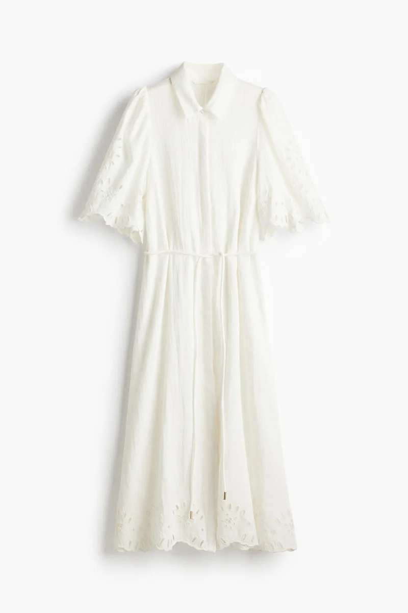H&M Broderie anglaise shirt dress