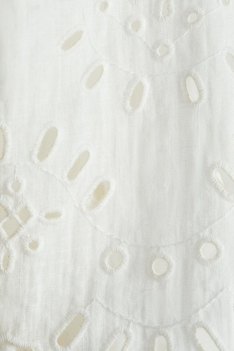 H&M Broderie anglaise shirt dress