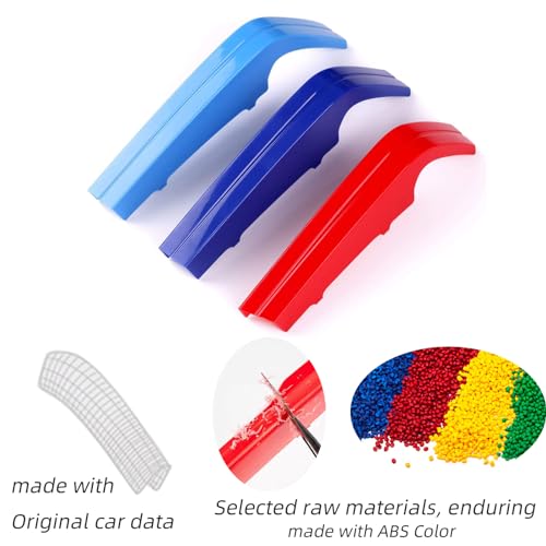 RPERZ Grille color stripes Compatible bmw accessories 2023 BMW G20 3 Series 330i 330e sedan xDrive 8 Beam - Image 2