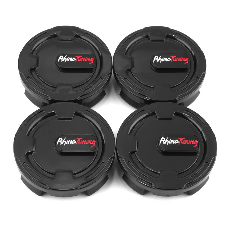 RTRHINOTUNING 4PCS 62mm Wheel Center Caps Compatible with DodgeJeepChevroletToyotaLexusOZ Racing Wheels OD24462 mm ID23259 mm for M513 Replacement Car Wheel Center Hub Caps with Logo