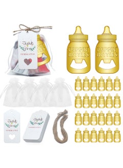 Generic New Baby Bottle Opener, Baby Shower Party Favor Gold 