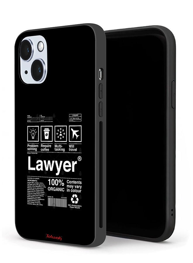Tolwak Apple iPhone 14 Plus Protective Case Lawyer Sticker - Image 1