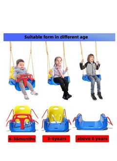 Piccasio Baby Swing Set, Heavy Duty Kids Swing Seat, Folding Metal Stand for Indoor & Outdoor Use, Clear instruction & Easy to Assemble  - Image 2
