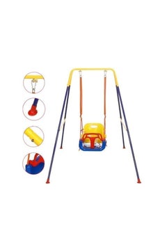 Piccasio Baby Swing Set, Heavy Duty Kids Swing Seat, Folding Metal Stand for Indoor & Outdoor Use, Clear instruction & Easy to Assemble  - Image 4
