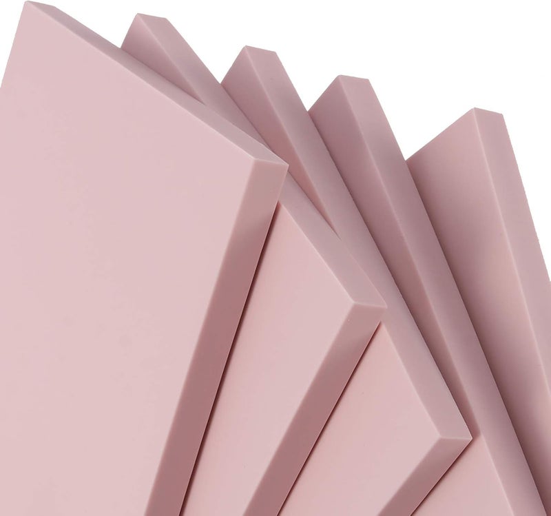 KOHAND 20 PCS Rubber Block Stamp Carving, 6 x 4 Inch Pink Rubber Stamp, Soft Linoleum Block, Carving Blocks for Stamps, Easy to Carve - Image 3
