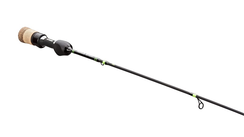 13 FISHING - Tickle Stick - Ice Fishing Rod - Gen 3-23" UL (Ultra Light) - 1/64-1/16oz - PC2 Flat-Tip Blank - TS3-23UL - Image 2