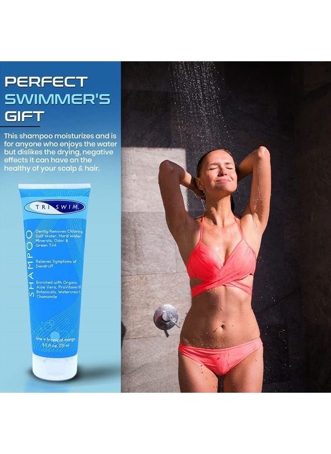Triswim TRISWIM Chlorine Removal Swimmers Shampoo Moisturizing Repairing Hair, 8.5 fl.oz.  - Image 4