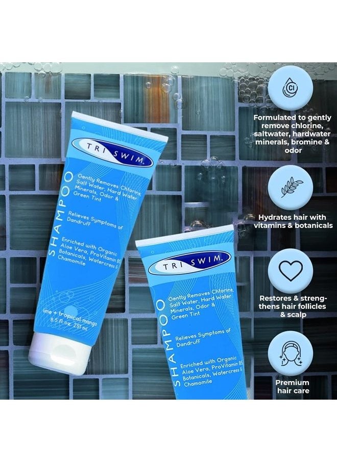 Triswim TRISWIM Chlorine Removal Swimmers Shampoo Moisturizing Repairing Hair, 8.5 fl.oz.  - Image 2