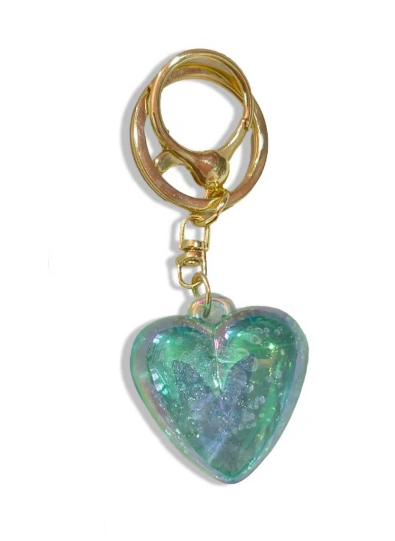 Jumbo Heart Keychain/Bag Charm