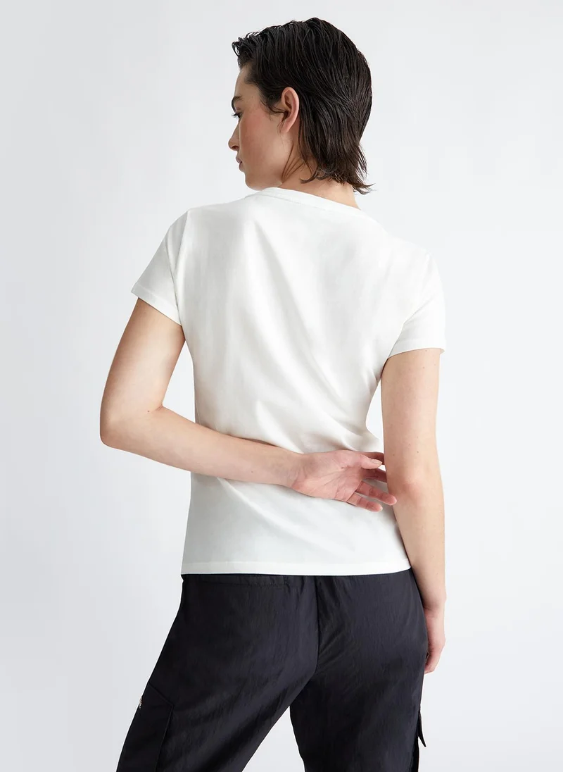 Liu Jo T-shirt with star and logo
