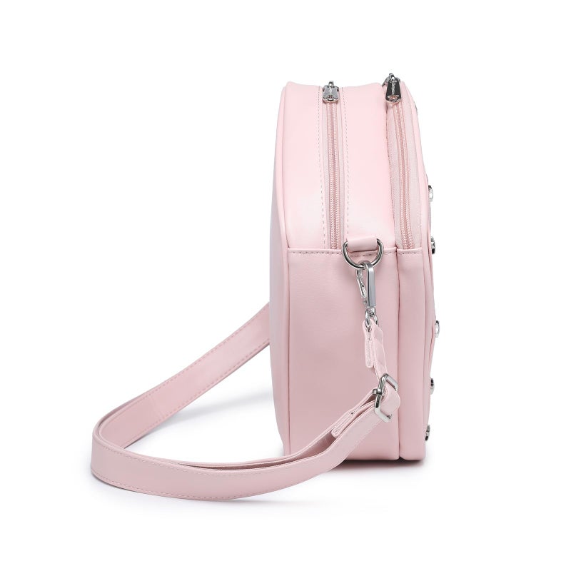 CHERRY SAUCE Kawaii Star PU Leather Ita Bag Y2k Shoulder Crossbody Bag Aesthetic Cute Pin Display - Image 5