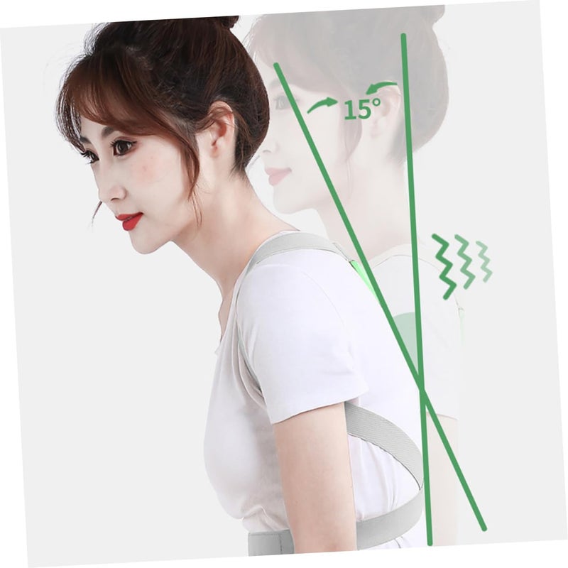 Smart Posture Corrector Belt For Adults Adjustable Back Support For Office School - Image 5