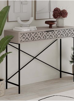 Mourah Home Mourah Heaton Console Remastered - Light Mocha - 2 Years Warranty  - Image 2