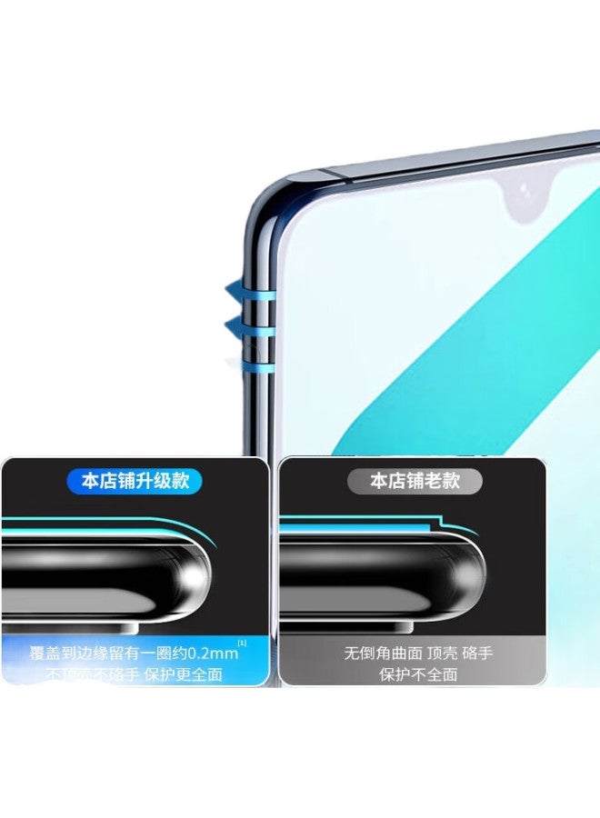 Koolife Tempered Glass Screen Protector For Vivo S15, Full Coverage Ultra-Thin Hd Film, Shatterproof, Anti-Fingerprint Protective Film For Vivo S15 Smartphone - Image 1