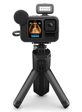 Hero13 Creator Edition - Includes Volta (Battery Grip, Tripod, Remote), Media Mod, Light Mod, Enduro Battery, Magnetic Latch Mount And Carrying Case