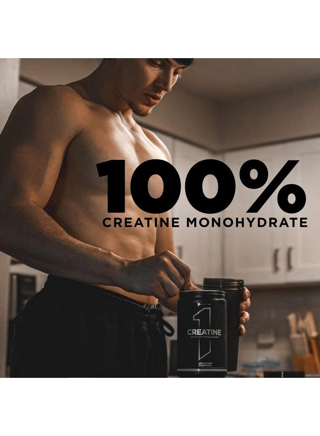 Rule 1 Proteins Rule 1 Creatine Powder - Pure Micronized Creatine Monohydrate for High-Intensity Exercise and Lean Body Mass Support, Flavored and Unflavored (130 Servings, Unflavored) - Image 2