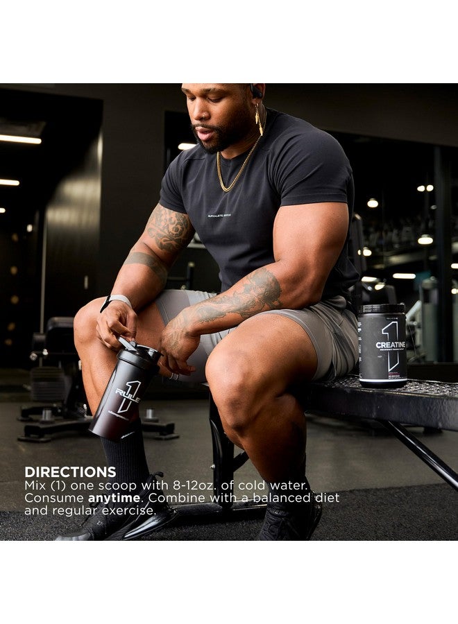 Rule 1 Proteins Rule 1 Creatine Powder - Pure Micronized Creatine Monohydrate for High-Intensity Exercise and Lean Body Mass Support, Flavored and Unflavored (130 Servings, Unflavored) - Image 5