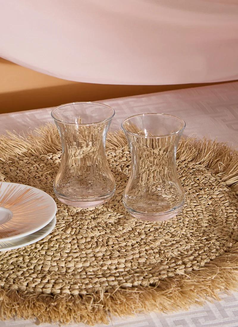 Silsal Tamrah Istikanah & Saucer Stripes Set Of 2