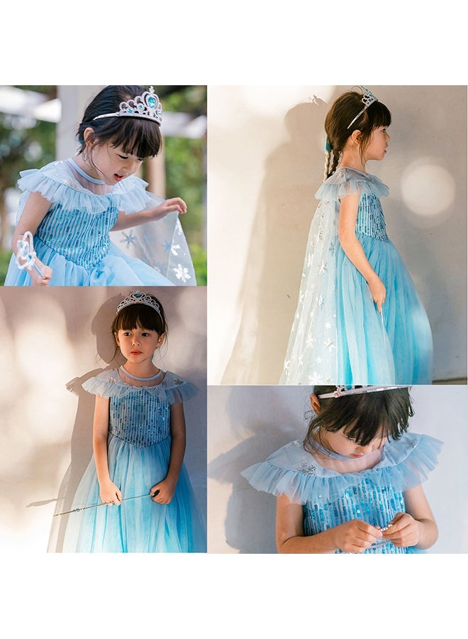 نيبمينينت Snow Queen Costume 120centimeter - Image 3