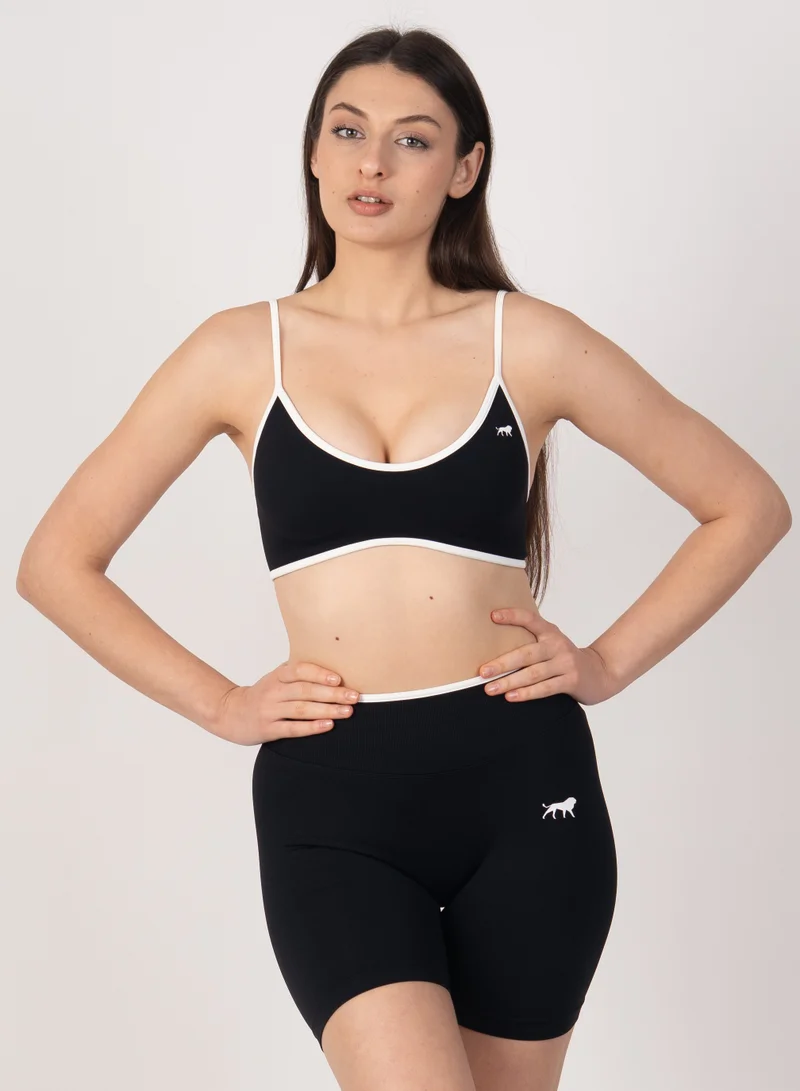Unxage Black Sculpt Trim Sports Bra for Women | Best Price UAE