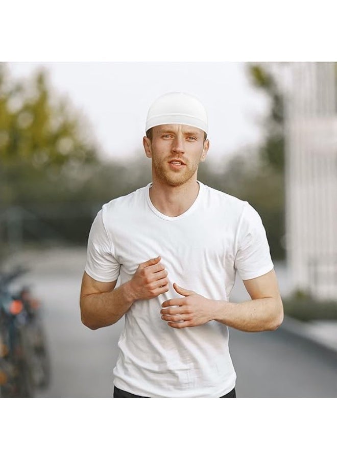 jaexest 6 pieces of men's cycling cap, running sports cap, cool head cover - Image 2