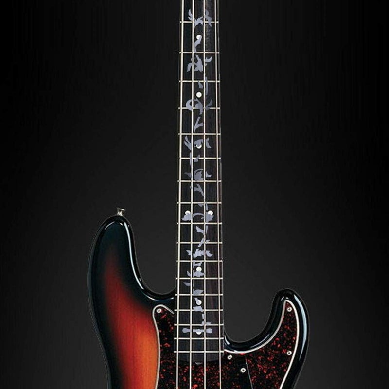 comfrt Guitar Neck Fretboard Decals Stickers Fret Inlay Sticker Fretboard Inlay Decals for Guitars Bass (Tree of Life Silver Style) Guitar Decals - Image 3