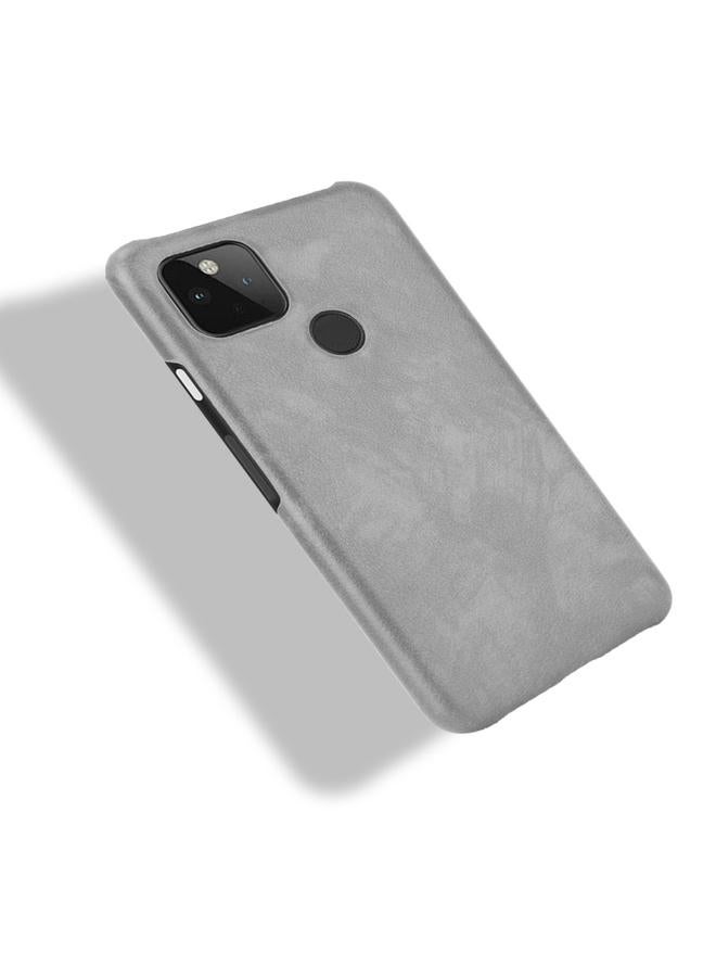 زبون جراب لهاتف Google Pixel 4a 5G مقاوم للصدمات من مادة الليتشي PC + جراب PU - Image 4