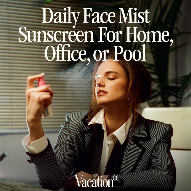 Vacation Mini Super Spritz SPF 50, Water-Resistant, Daily Face Sunscreen Spray, Mini Setting Spray, Non-Comedogenic, Vegan, Travel Size, 1 Fl. Oz. (Value Pack of 6) - Image 3