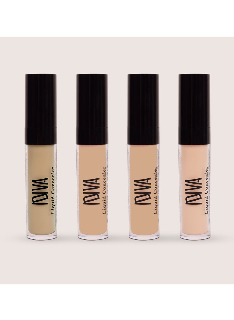 IDIVA Liquid Concealer, Full Coverage, Lasts up to 16 H - Image 5