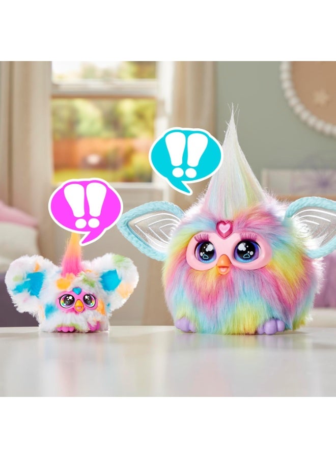 Furby Furblets Loo-Lay Mini Friend, 45+ Sounds & Music, Speaks Only Furbish, Electronic Plush Toys for 6 Year Olds & Up, Multicolor - Image 5