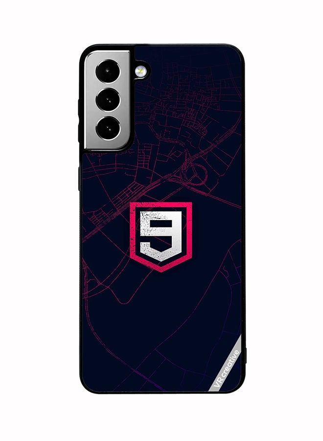 VR CREATIVE Protective Case Cover For Samsung Galaxy S21 FE 5G Asphalt 9 Legends Arcade Racing Design Multicolour - Image 1