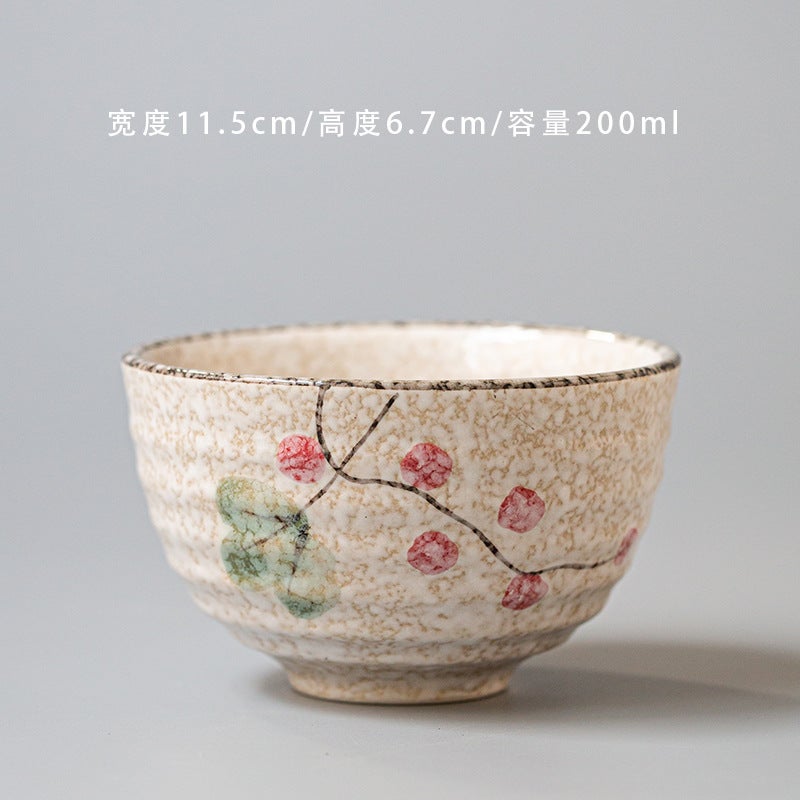 Bamboo Whisk Matcha Set Traditional Japanese Tea Ceremony Midsummer Lotus Matcha Bowl 