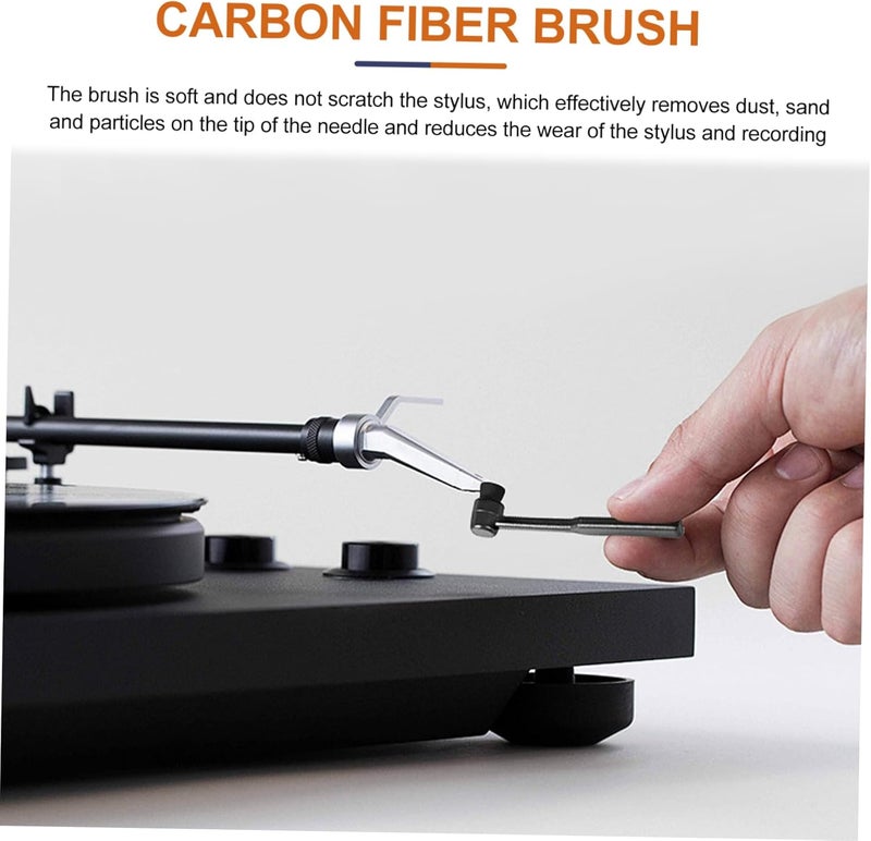 jojofuny Vinyl Record Cleaning Brush Cleaning Brush Cd Vinyl Record Clean Cleaner for - Image 3