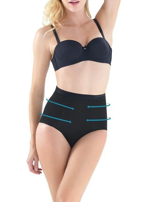 Blackspade Corset Panties Black 1325
