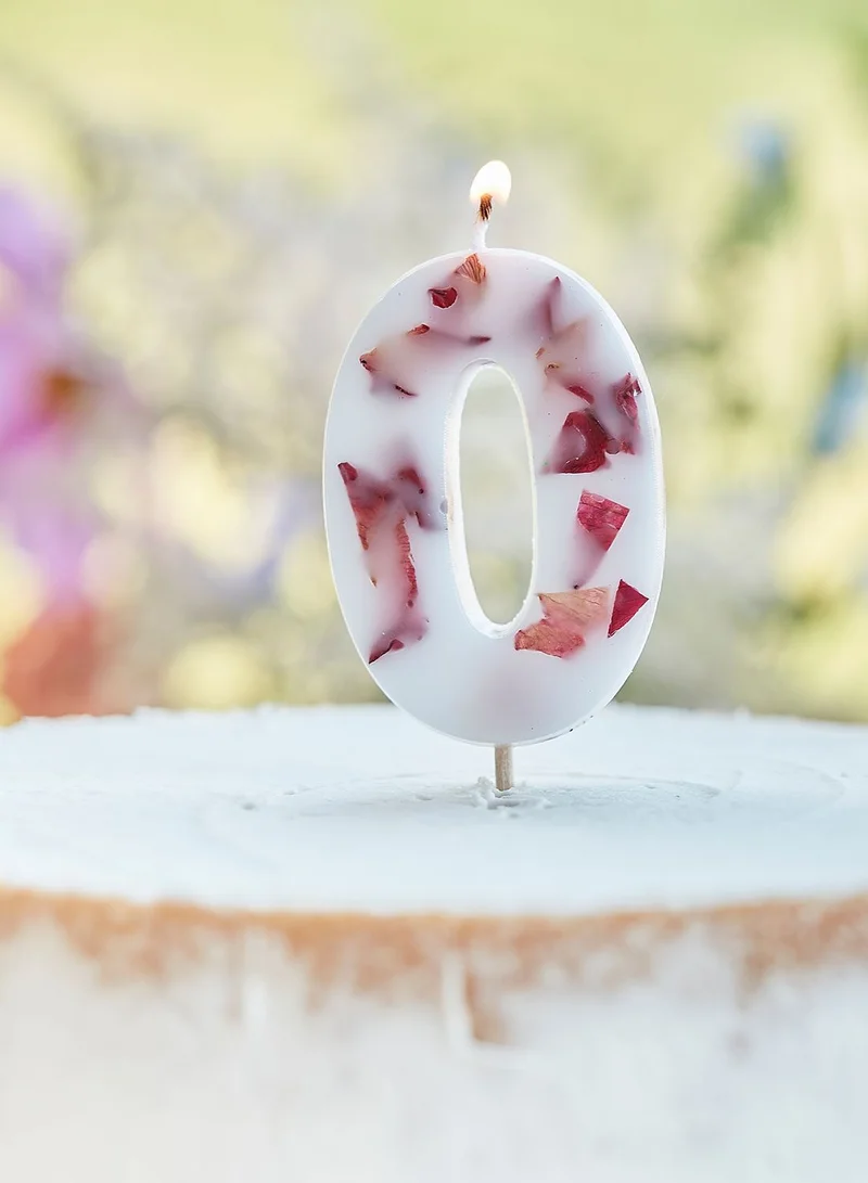 Ginger Ray Pressed Petals Candle 0