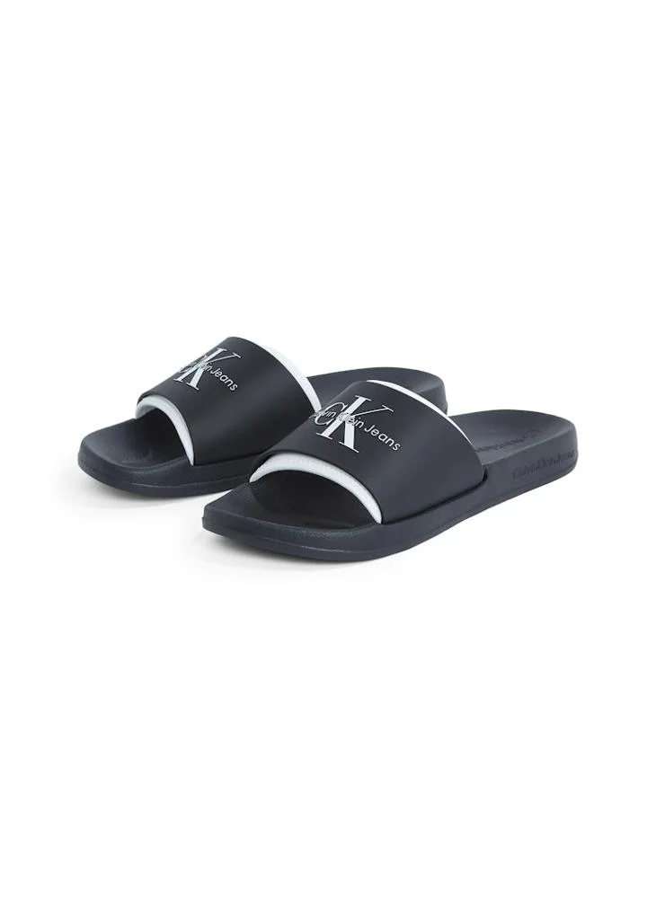 Calvin Klein Jeans Monologo Casual Slides