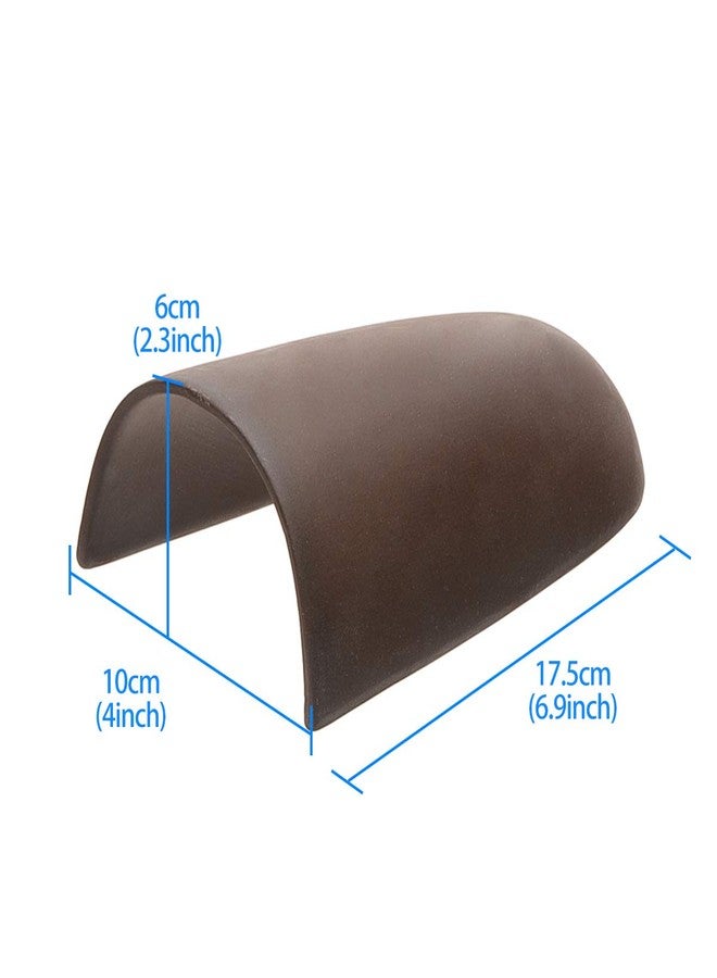 Saim Ceramic Shrimp Shelter Fish Tank Ornament Spawning Fish Hideaway Breeding Cones Cave Aquarium Decorations for Axolotl Pleco Crab Cave Betta Hideaway - Image 2