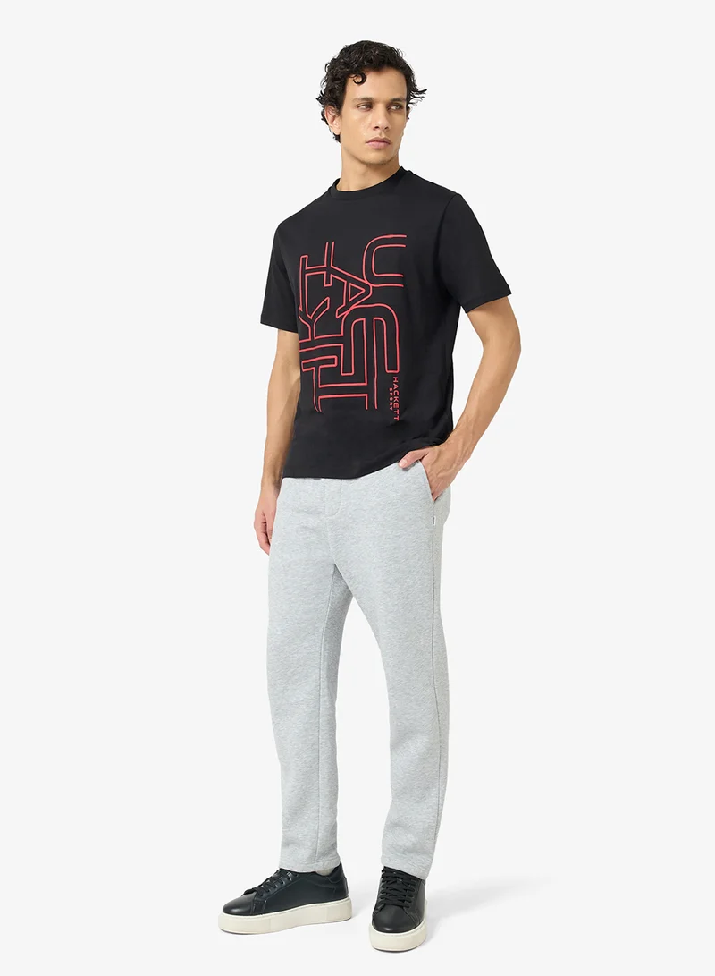 Hackett  Graphic Crew Neck T-Shirt for Men | Best Price UAE