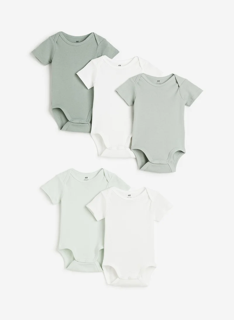 اتش اند ام 5-Pack Cotton Bodysuits