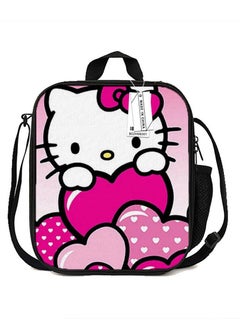 General Hello Kitty elementary school backpack, cute Kitty cat children’s double-shoulder bag, girls’ backpack, KT cat lunch bag, pencil case  - Image 3