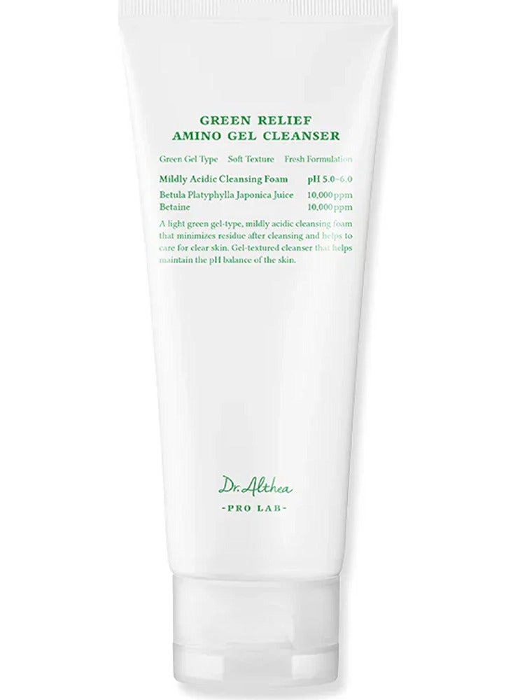 دي آر.ألثيا جل منظف أمينو جرين ريليف 100 مل - رغوة تنظيف حمضية خفيفة