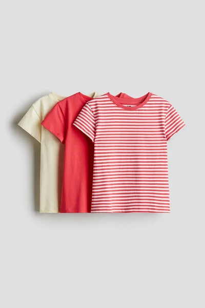 H&M 3-Pack Cotton Tops