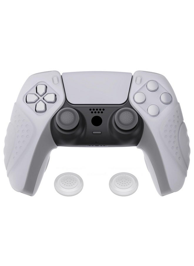 Guardian Edition Ergonomic Soft Controller Silicone Case Grips For Ps5 Compatible With Charging Station Rubber Protector Skins With Thumbstick Caps For Ps5 Controller Clear White - pzsku/ZEEC051380D2FC958FE74Z/45/_/1724131005/1f5e6f94-069b-465c-98bd-0412d6fd2e4d