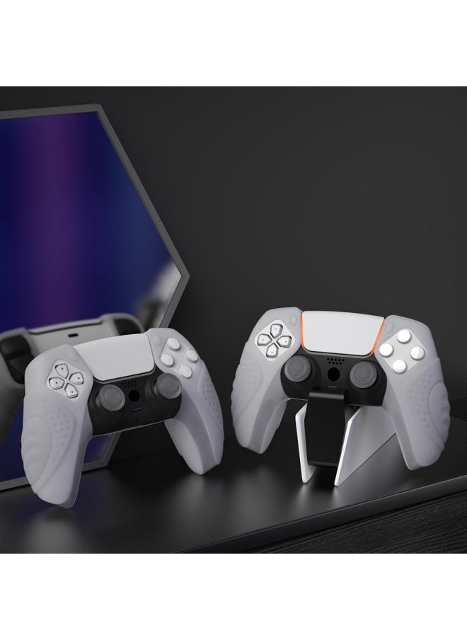 Guardian Edition Ergonomic Soft Controller Silicone Case Grips For Ps5 Compatible With Charging Station Rubber Protector Skins With Thumbstick Caps For Ps5 Controller Clear White - pzsku/ZEEC051380D2FC958FE74Z/45/_/1724131007/0d0484bd-a155-47ce-a624-c3091c5a0471