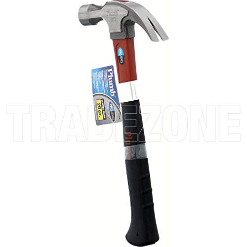 Plumb 20 oz. Pro Series Curve Claw Hammer with Fiberglass Handle - 11400N - Image 3